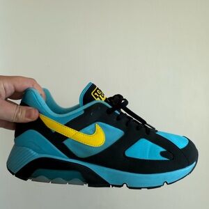 Nike Air Max 180 Blue/Yellow/Black US11.5 No Box